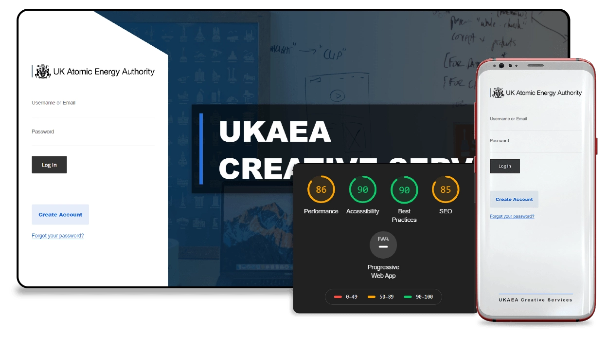 Project web app - Lighthouse testing